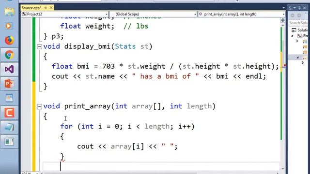CIT1173_2070 C++ (April 24 2018) (chapter 7 arrays) смотреть онлайн
