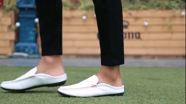 Мужская повседневная обувь без застежки, летние модные лоферы, дышащие парусиновые сандалии, смотреть онлайн