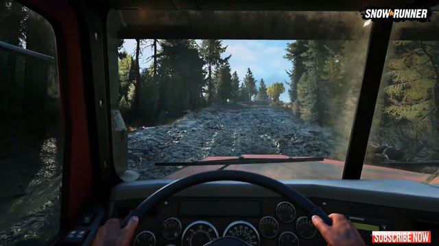 New Western Star Twin Steer 6900 XD M Truck In SnowRunner смотреть онлайн