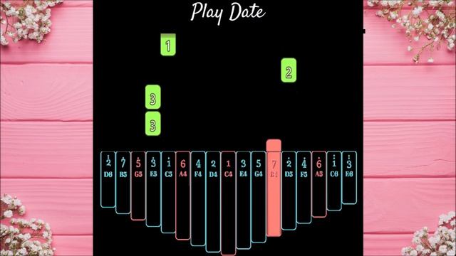 Play Date  - Melanie Martinez | Kalimba Tutorial (Easy)