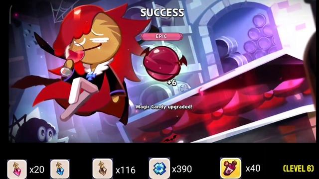 How much resources you need to upgrade Magic Candy to level 10? (Cookie Run: Kingdom) смотреть онлайн