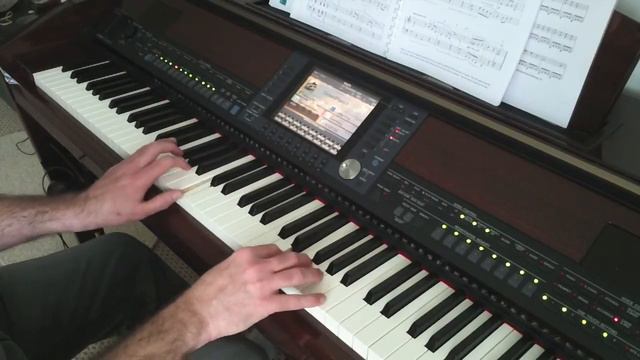 Yamaha Clavinova CVP-509 --- Shattered ICE original composition смотреть онлайн