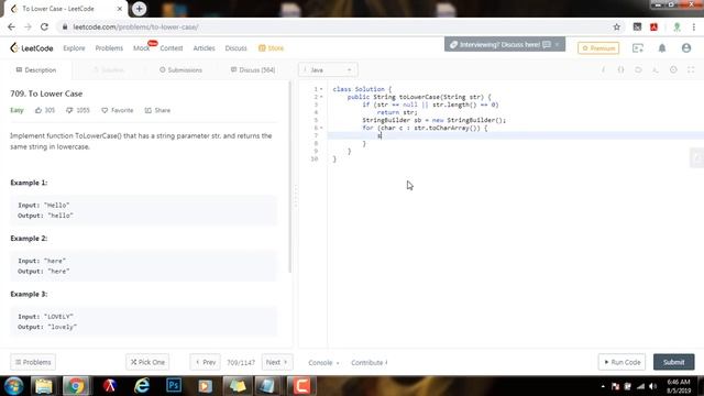 Coding Interview Tutorial 124 - To Lower Case [LeetCode] смотреть онлайн