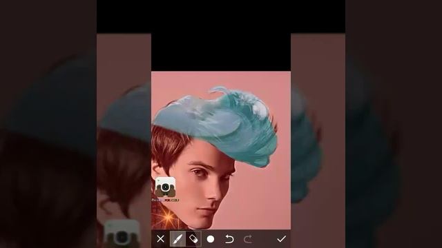 Picsart | How to make Double exposure смотреть онлайн