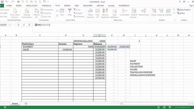 How to create Cash Book in Microsoft Excel смотреть онлайн