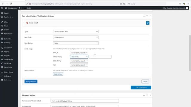 [cz. 6] Jak stworzyć katalog stron w wordpress? [JetEngine] [Elementor] - Formularz смотреть онлайн