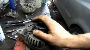 замена подшипников генератора опель корса 1.2 литра