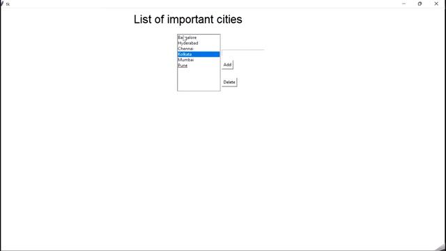 T_29: Listbox widget, selectmode parameter in Listbox in Tkinter смотреть онлайн