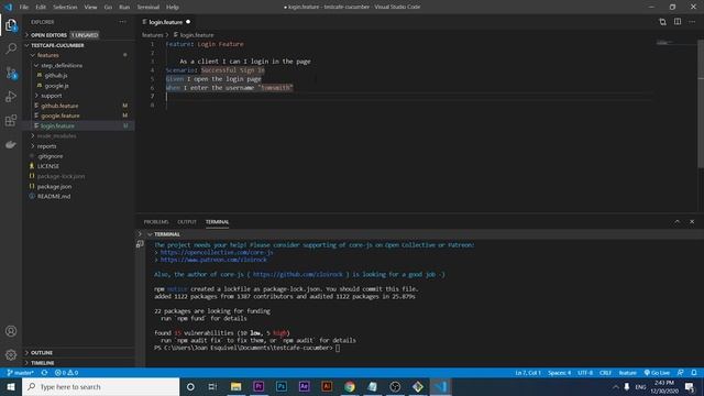 ?? Ejemplo de TestCafe Cucumber | Introduccion a BDD | TESTCAFE TUTORIAL español смотреть онлайн