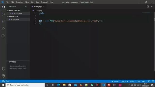 Débuter le web avec du PHP(& MySQL). chap 18: Connexion à une base de données avec l'objet PDO смотреть онлайн