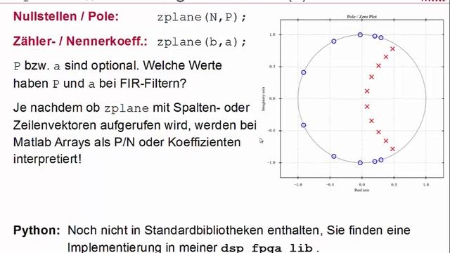 DSV Kap. 2-5: Darstellung von H(z) mit Python und Matlab смотреть онлайн