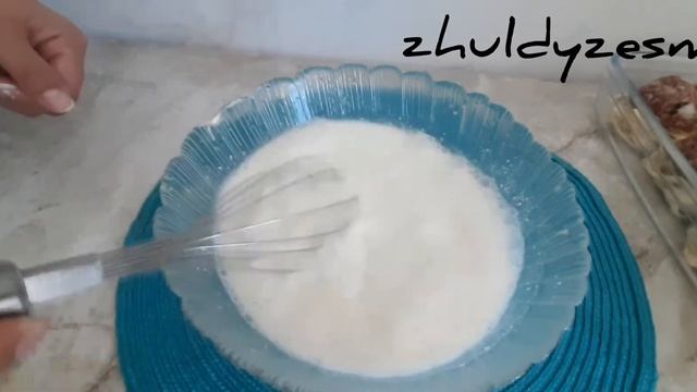 Гнезда с фаршем в духовке. Казакша рецепт. смотреть онлайн