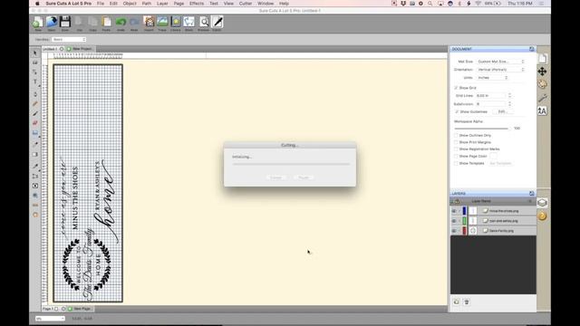 Cutting Vinyl With A Large Vinyl Cutter смотреть онлайн