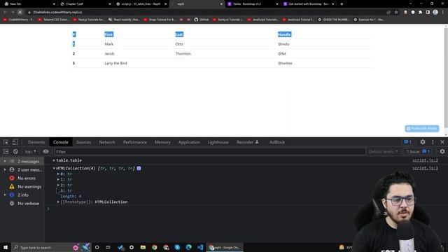Table Navigation | JavaScript Tutorial in Hindi #35 смотреть онлайн