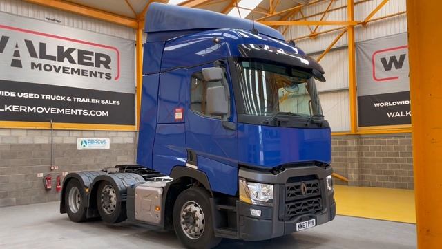 New In Stocklist For Sale: RENAULT T460 COMFORT *EURO 6* 6X2 TRACTOR UNIT – 2018 – KM67 PVN смотреть онлайн