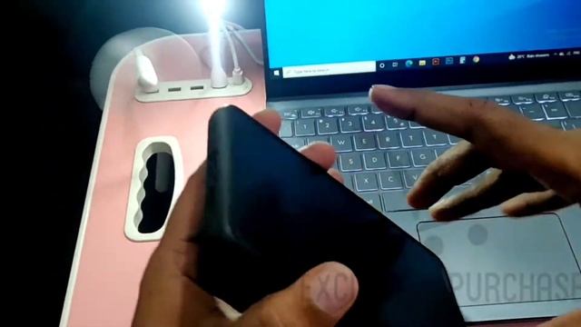 Laptop table || laptop bed desk with 4 usb port & cup holder смотреть онлайн