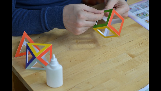 Сборка правильных многогранников, Regular polyhedra, Platonic solids смотреть онлайн