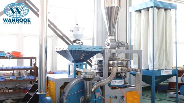 PNMF Series 20-120 Mesh Waste PP PE PS EVA PET Plastic Pulverizer ABS PVC Plastic Grinder Machine смотреть онлайн