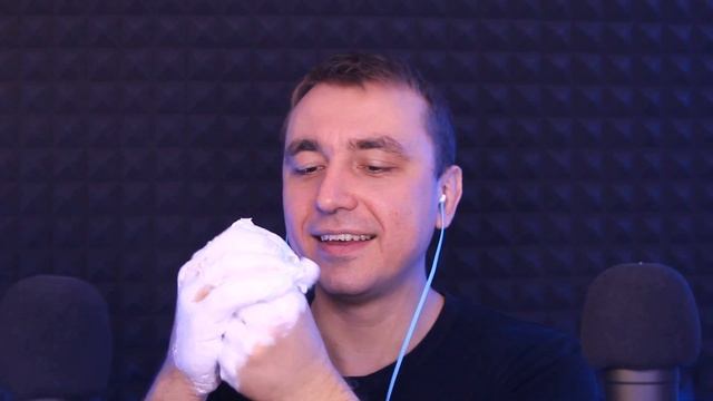 Асмр Звуки рук + Пенка для бритья * ASMR Hand sounds смотреть онлайн
