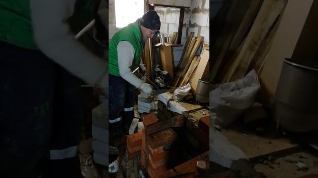 Строим баню. Возводим стены-парная/душевая смотреть онлайн