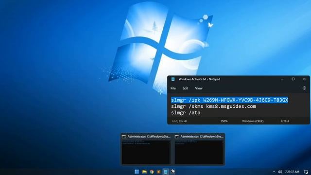 How to activate Windows 11 For Free Using CMD - Sinhala & English смотреть онлайн
