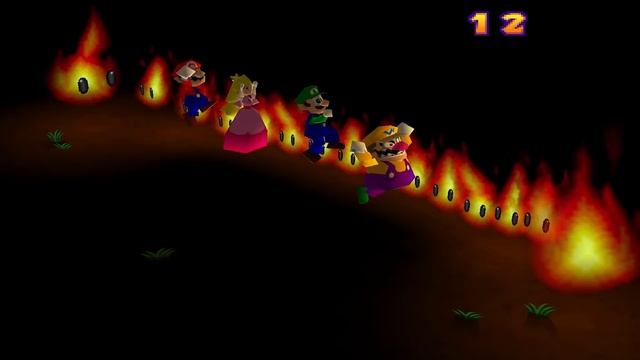 Mario Party 2 Minigames - Luigi vs Mario vs Peach vs Wario (Master CPU) смотреть онлайн