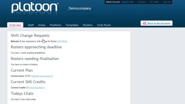 Platoon - Staff Rostering made Simple смотреть онлайн