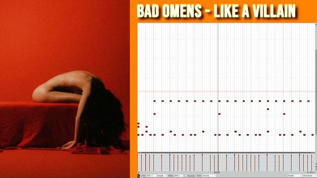 Bad Omens - Like A Villain | MIDI DRUM TRANSCRIPTION + DOWNLOAD смотреть онлайн