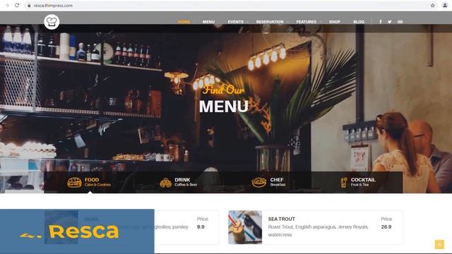 Best WordPress Restaurant Themes To Ceate A WordPress Restaurent Theme смотреть онлайн