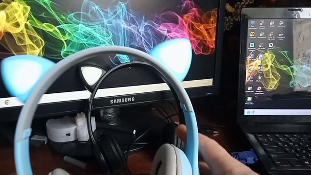 ОБЗОР НАУШНИКОВ CAT EAR HEADSET P47M смотреть онлайн