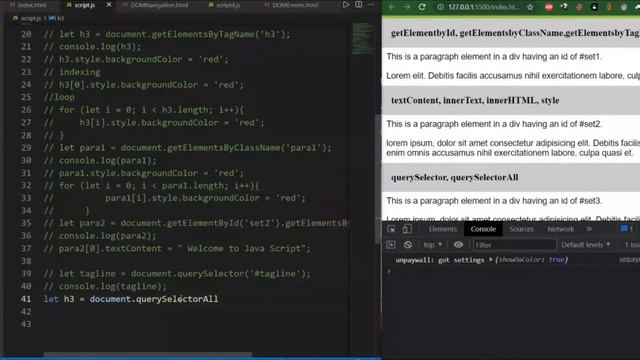 Java Script Document Object Model (DOM) смотреть онлайн