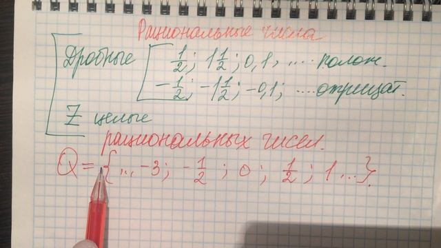 Рациональные числа. Математика 6 класс. Дорофеев. смотреть онлайн