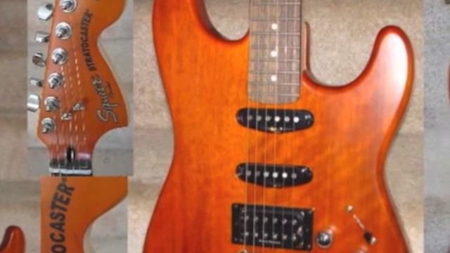 Squier Satin Trans Fat Strat смотреть онлайн