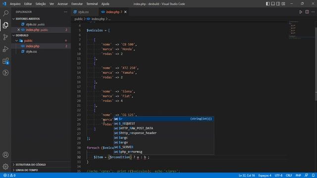 Modificando array PHP dentro de loop foreach смотреть онлайн