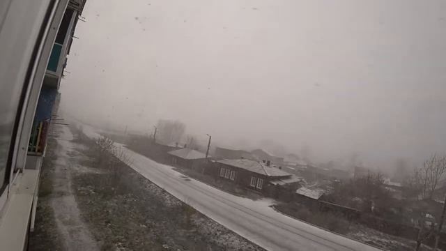 Зима в Канске наступила 31 октября 2018г.И снег больше не тает. смотреть онлайн