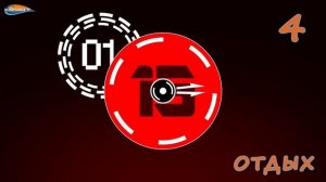 Таймер ТАБАТА  45/15. Музыка на русском языке.