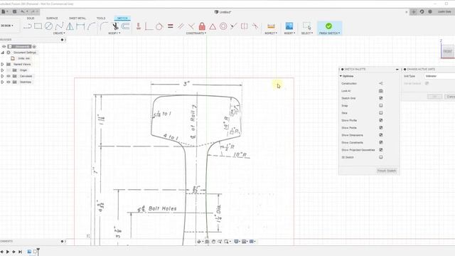 How to Import and Calibrate an Image in Autodesk Fusion 360 - Images to Scale! смотреть онлайн