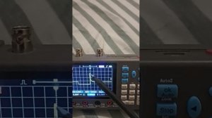 осциллограмма работы форсунки ВАЗ 21126 .  осциллограф dso3d12 в автодиагностике