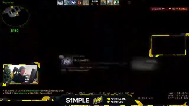 s1mple solo MM on Cache | 55 KILLS & AMAZING COMEBACK | 2016.12.19. смотреть онлайн