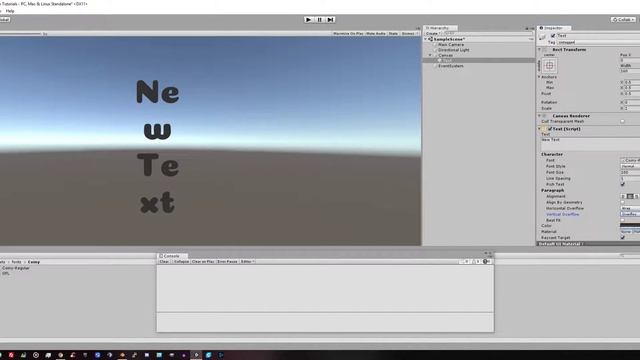 Displaying A Message To the player In Unity 2018.3.0f2 By Example by making a Loading Screen смотреть онлайн