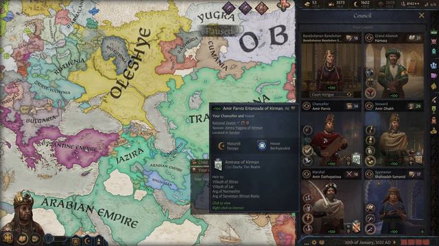 Legacy of Persia DLC 🐪 Crusader Kings 3 🐪 Part 55 Samanid Count – Roleplay, History, Slow Play смотреть онлайн