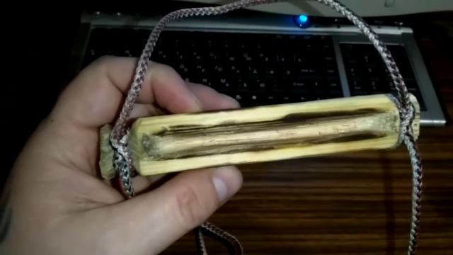 Чехол для топора из куска древесины и верёвки, бесплатный, простой и надёжный. смотреть онлайн