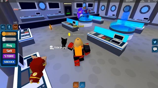 КАК ОДЕТЬ КОСТЮМ БЕСКОНЕЧНОСТИ В СИМУЛЯТОРЕ СУПЕРГЕРОЯ! Roblox Simulator смотреть онлайн