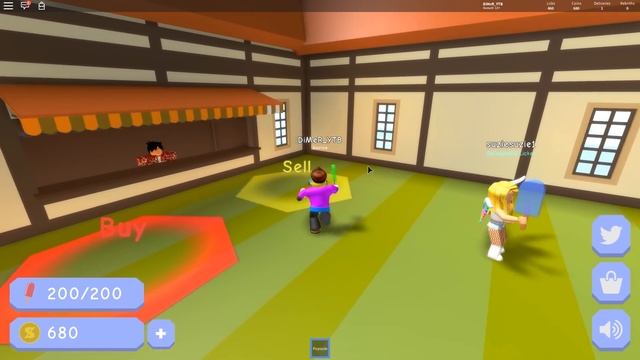 СТАЛ ТОП-3 ЗА ОДНУ МИНУТУ В СИМУЛЯТОРЕ ДОСТАВКИ МОРОЖЕНОГО РОБЛОКС! ROBLOX SIMULATOR смотреть онлайн