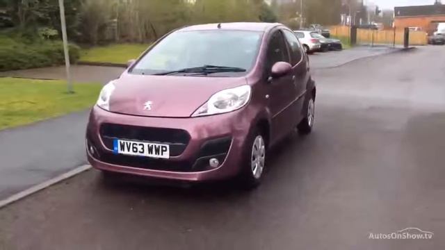 PEUGEOT 107 ACTIVE PURPLE 2013 | WV63WWP