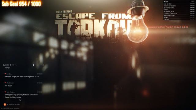 ESCAPE FROM TARKOV BETA DAY 41 !!! (IS WIPE THE 15 OR 22 ) - chunkie смотреть онлайн
