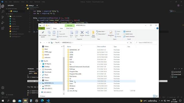 File System and URL Module #5 смотреть онлайн