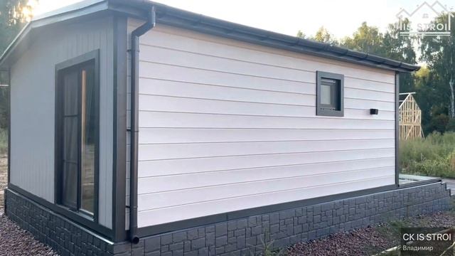 Обзор модульного дома 5х8 смотреть онлайн