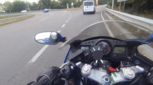 Honda CBR1100XX Дрозд лёгкое накорячивание