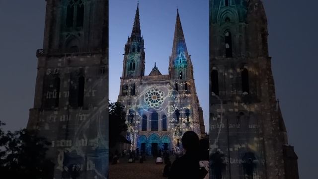 Световое шоу Шартрского собора ч. 1 смотреть онлайн